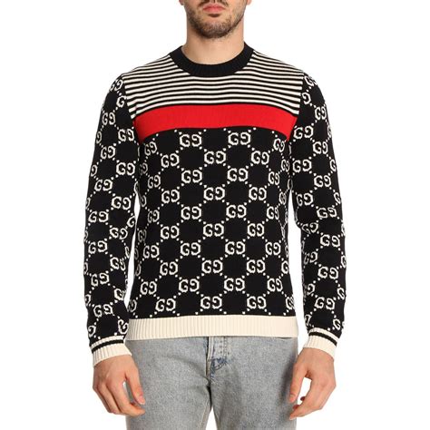 gucci mens sweat suit cheap|gucci sweater hoodie for men.